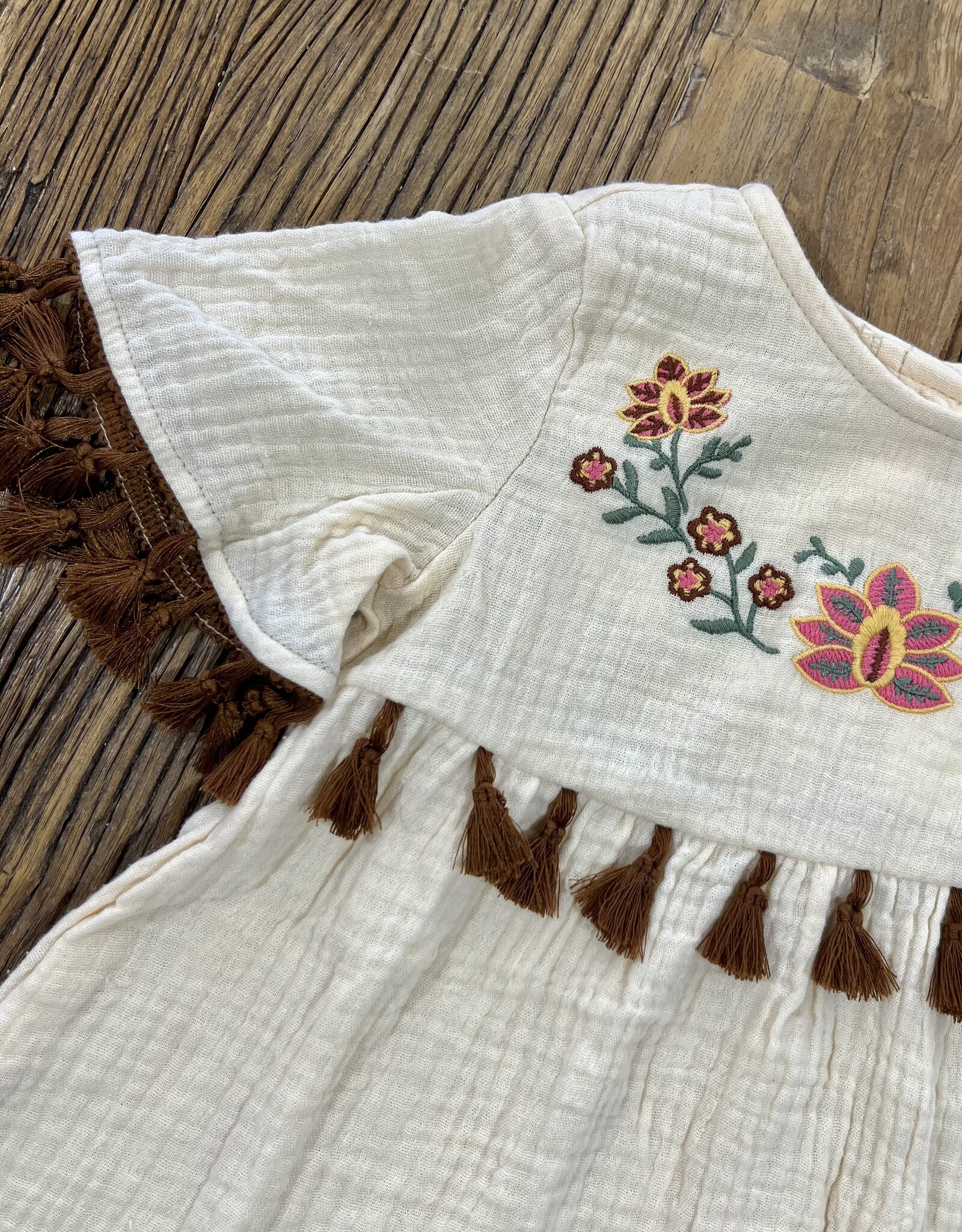 PatPat Embroidered Floral Dress