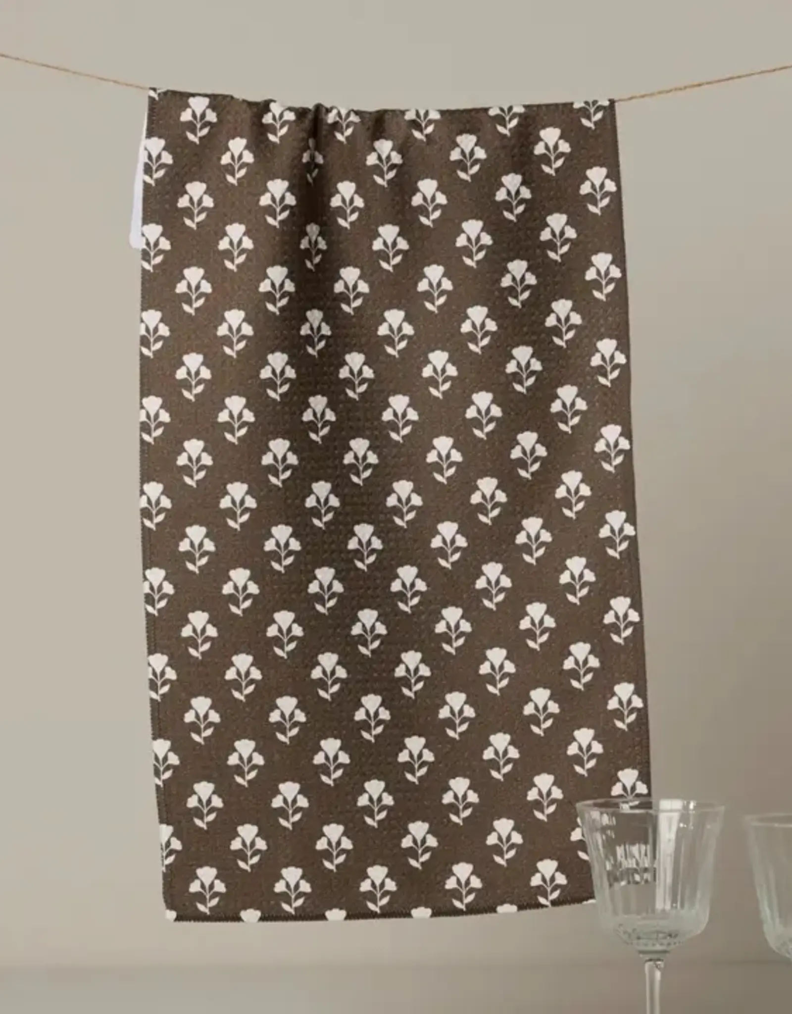 Geometry Bar Towel- Bloom For Mom