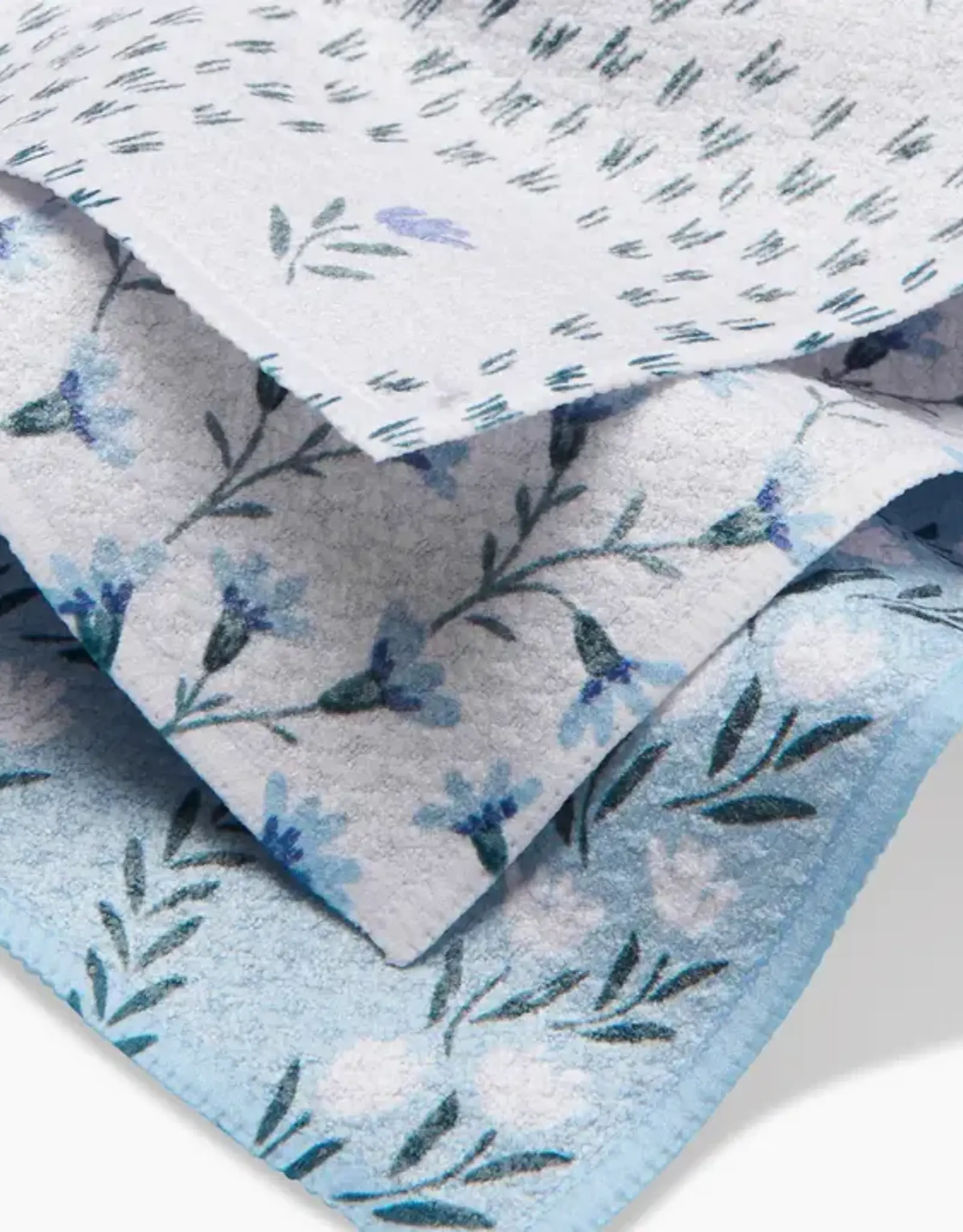 Geometry Dishcloth Set- Trailing Farmhouse Florals