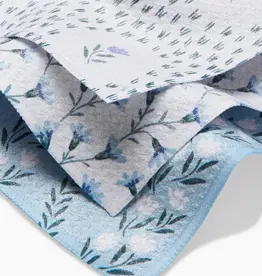 Geometry Dishcloth Set- Trailing Farmhouse Florals