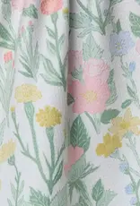 Geometry Tea Towel-Wildflowers In Bloom
