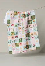 Geometry Tea Towel-Patchwork Garden