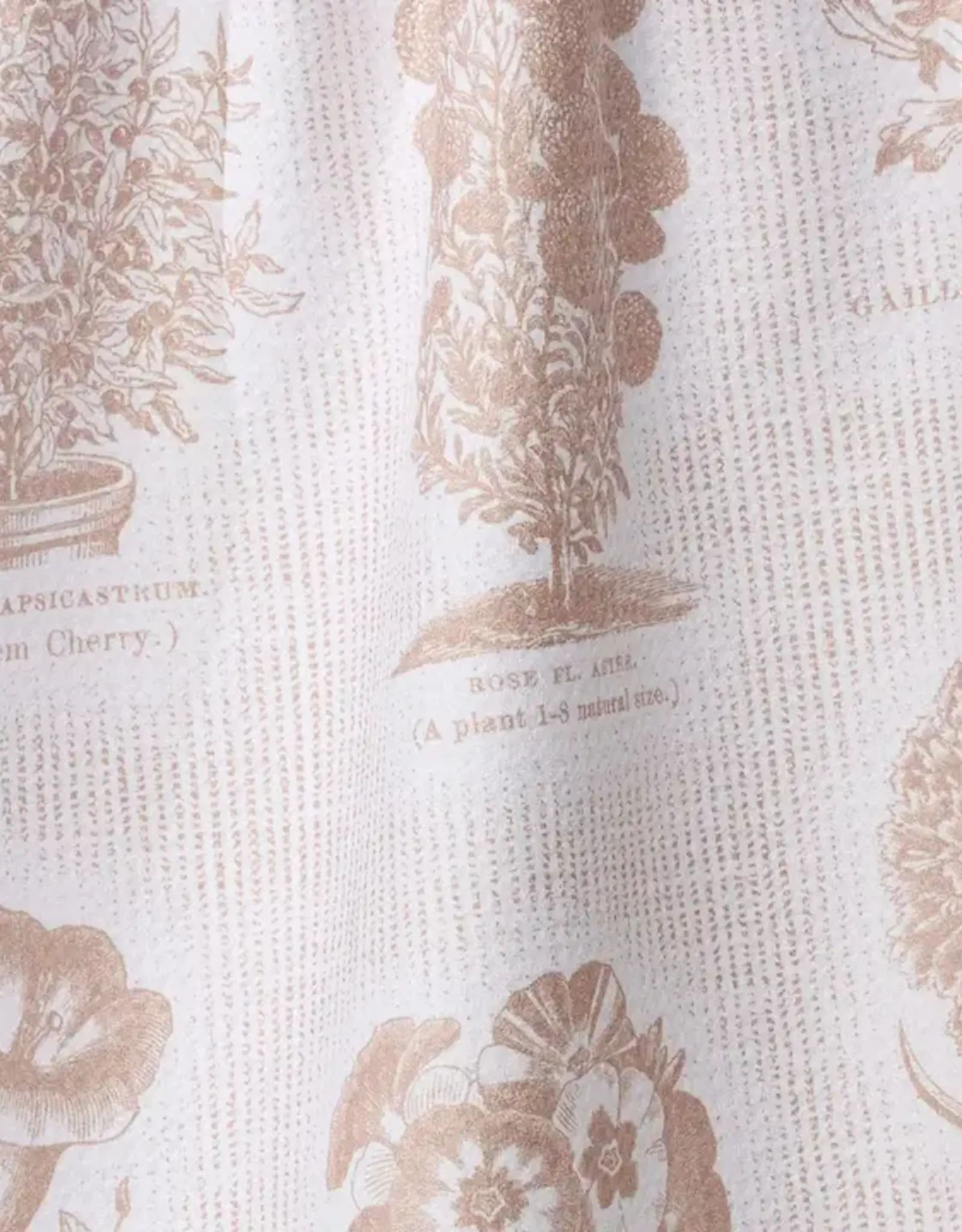 Geometry Tea Towel- Floral Glossary