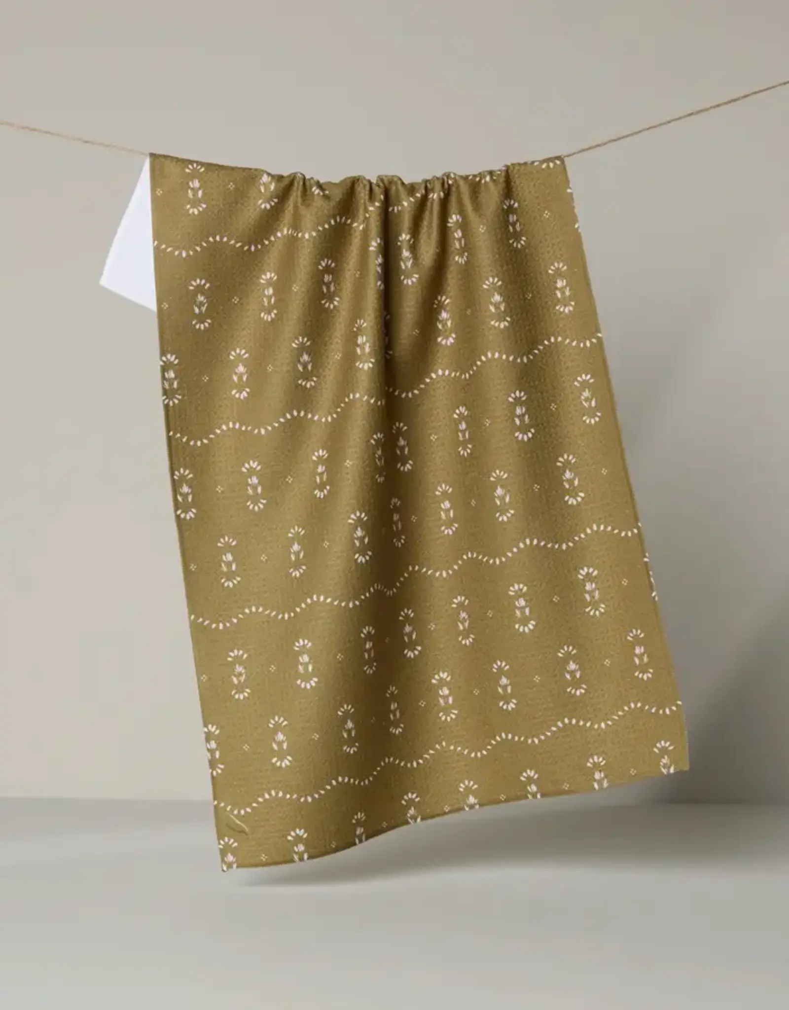 Geometry Tea Towel- Laurel