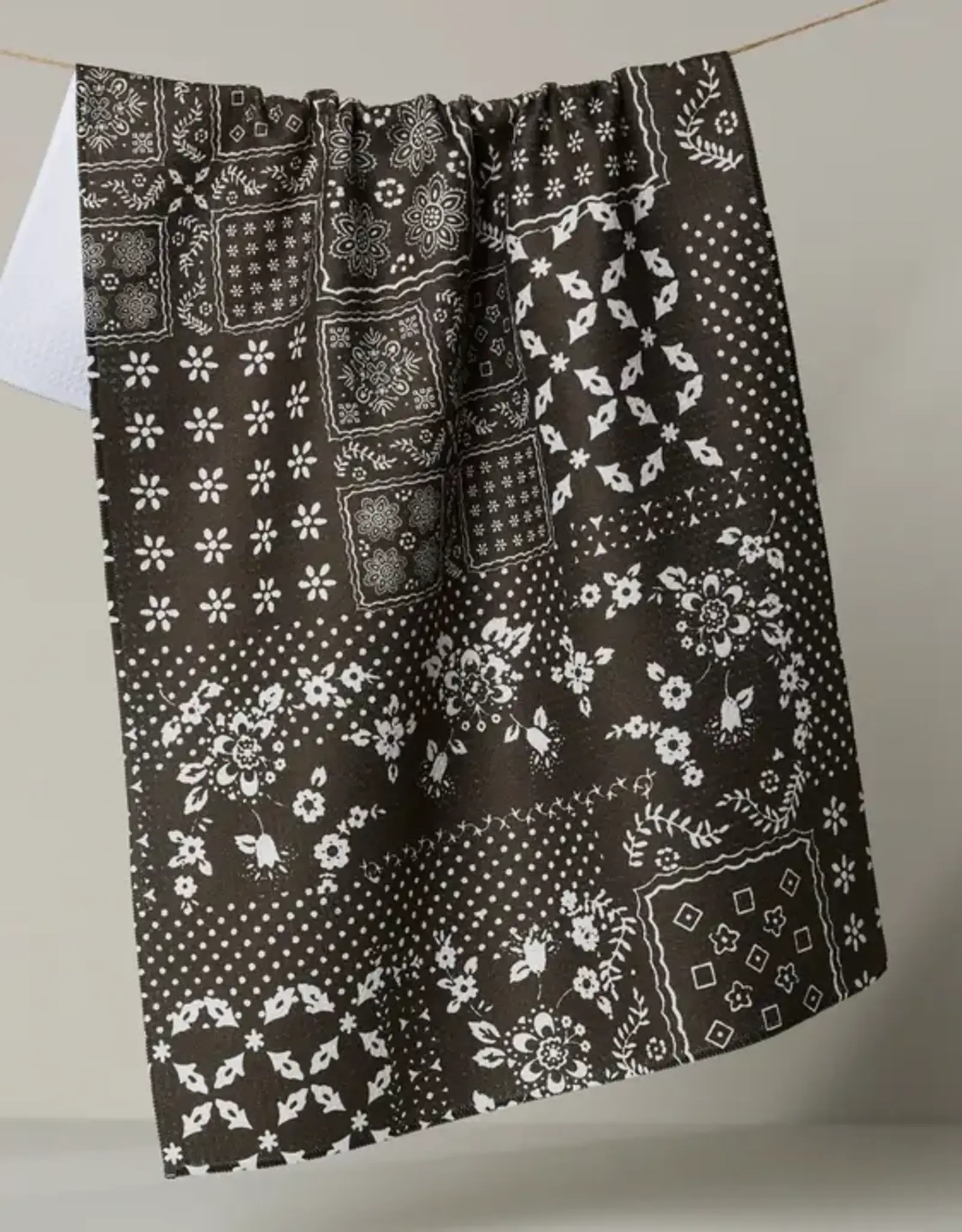Geometry Tea Towel-Blossoming Bandanna