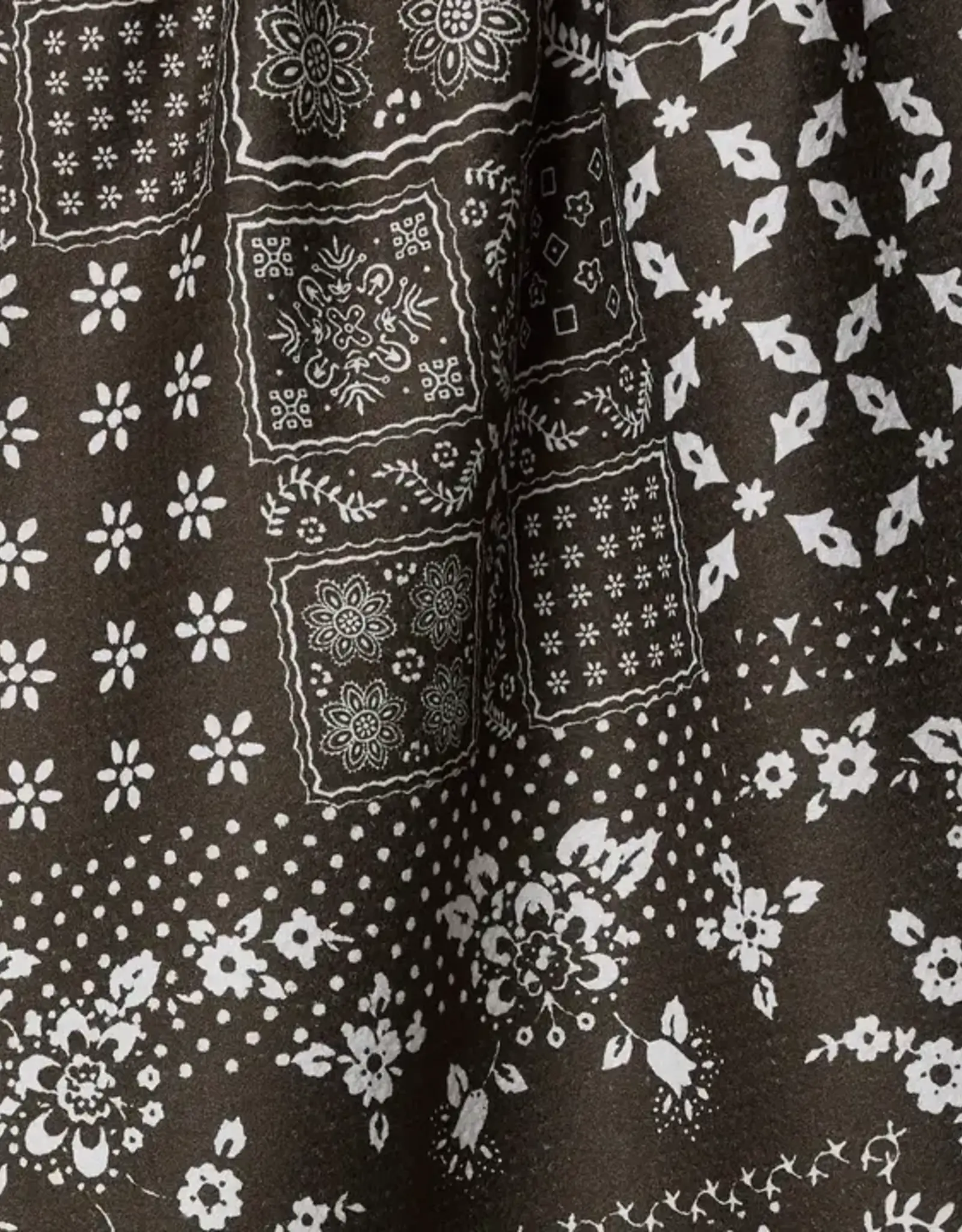Geometry Tea Towel-Blossoming Bandanna