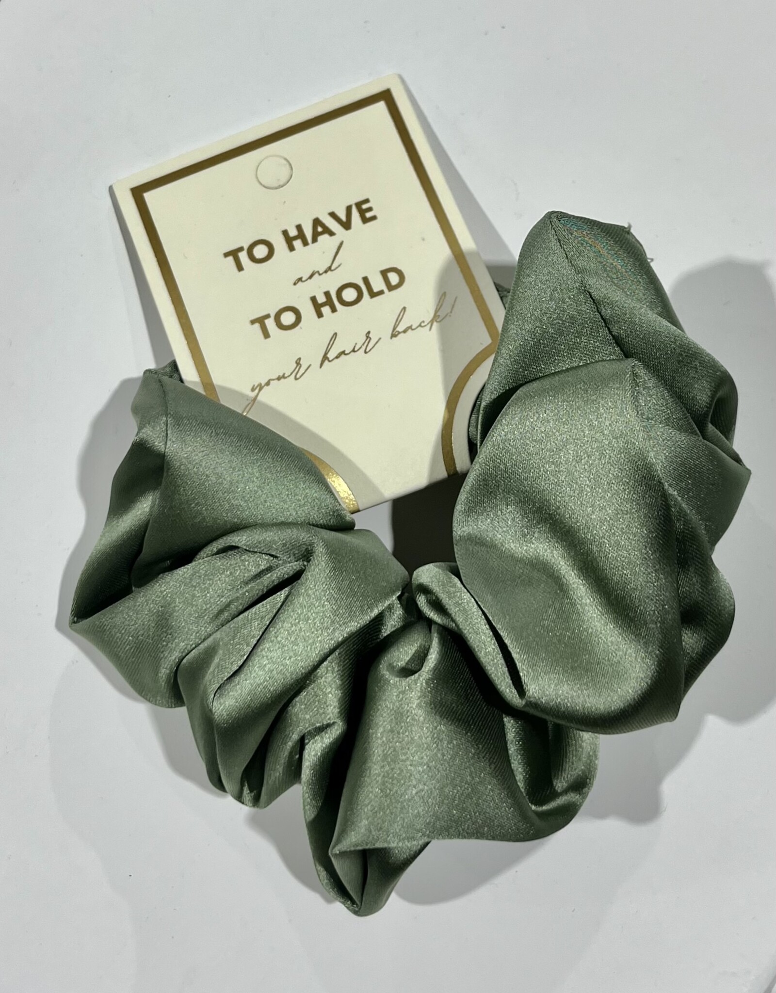 LoveLina Silk Satin Scruchies, Asstd