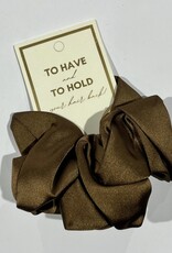 LoveLina Silk Satin Scruchies, Asstd