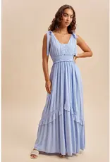 In Loom Lace Inset Maxi Dress
