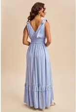 In Loom Lace Inset Maxi Dress