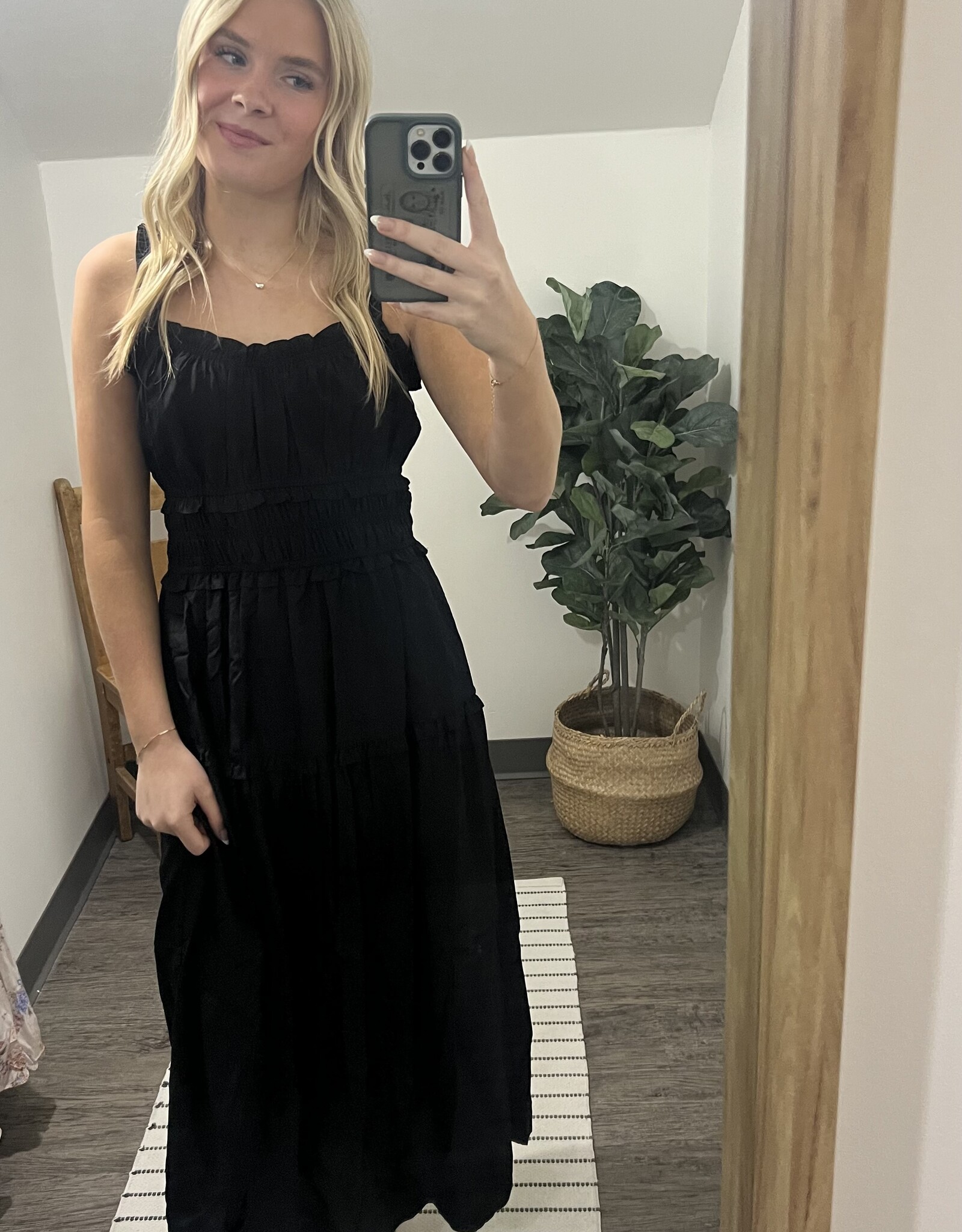 Cotton Ruffled Dress
