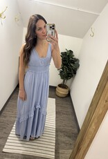 In Loom Lace Inset Maxi Dress