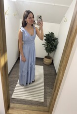 In Loom Lace Inset Maxi Dress