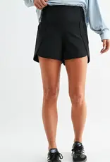 Mono B Contour Scallop Active Shorts