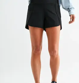 Mono B Contour Scallop Active Shorts