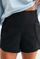 Mono B Contour Scallop Active Shorts