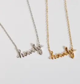 Sweet Three Designs Howdy Necklace