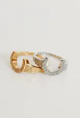 Sweet Three Designs Cheyenne Scroll Signet Ring