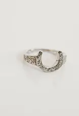 Sweet Three Designs Cheyenne Scroll Signet Ring