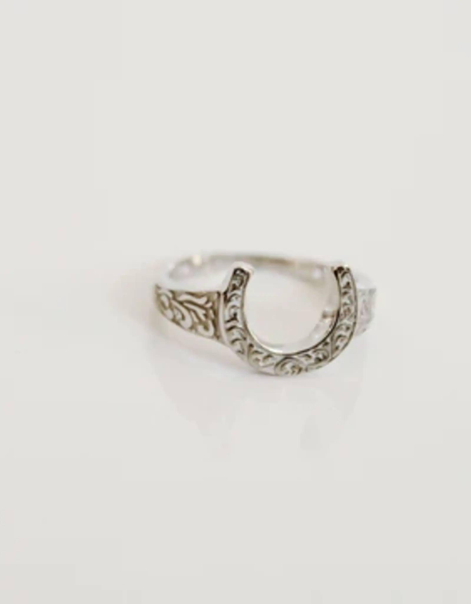 Sweet Three Designs Cheyenne Scroll Signet Ring