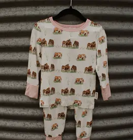 Boots & Bows Baby Co Painted Meadows Toddler Sleep Set