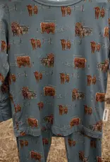 Boots & Bows Baby Co Highlands Toddler Sleep Set