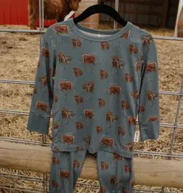 Boots & Bows Baby Co Highlands Toddler Sleep Set