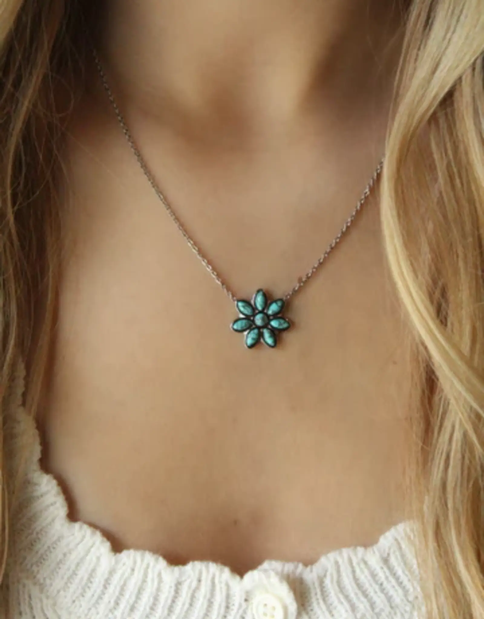 Sweet Three Designs Cassidy Turquoise Pendant