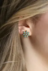 Sweet Three Designs Cassidy Turquoise Studs