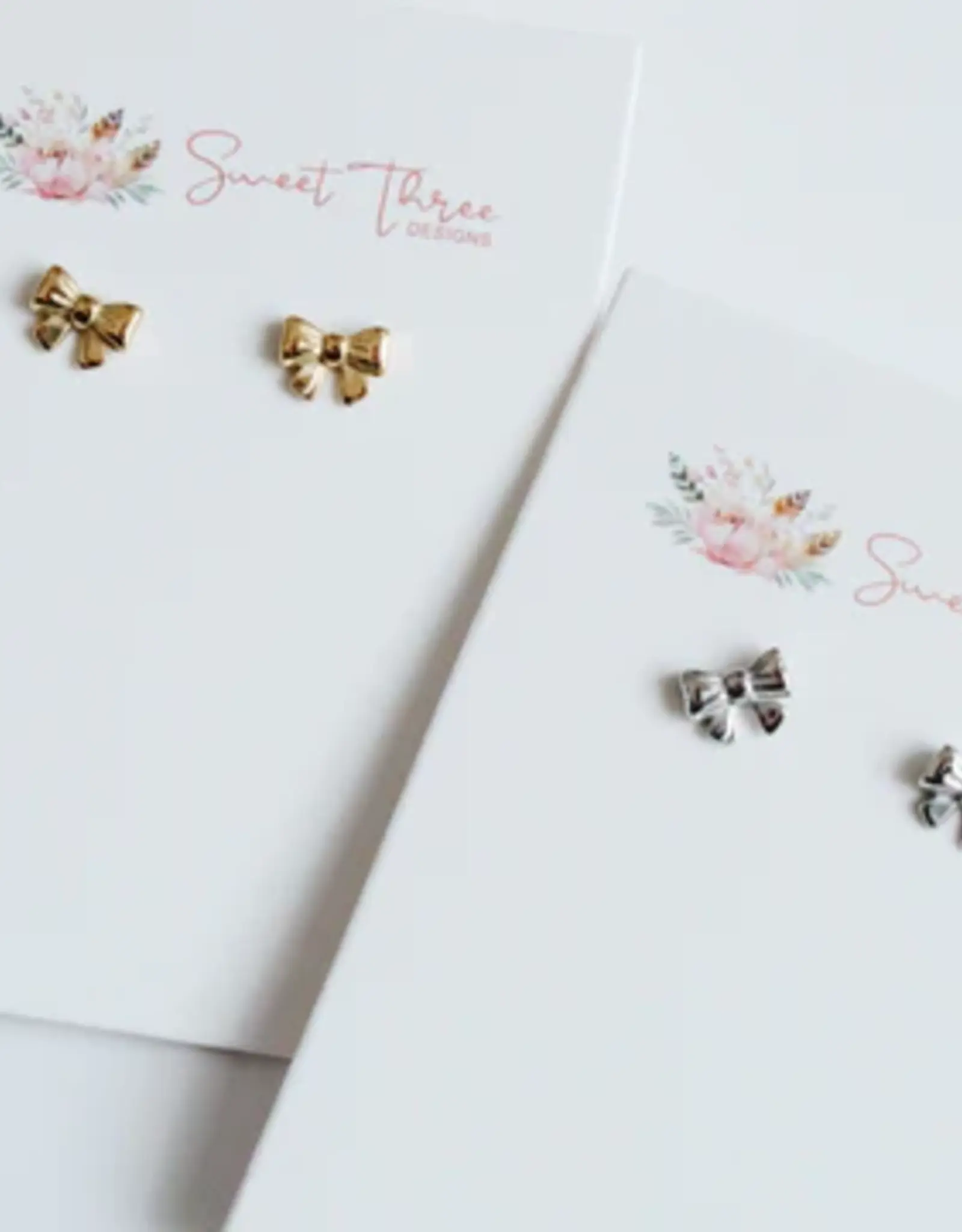 Sweet Three Designs Cloud 9 Bow Studs