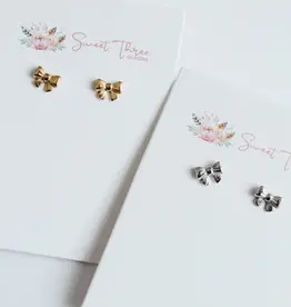 Sweet Three Designs Cloud 9 Bow Studs