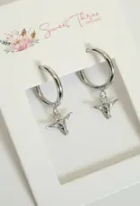 Sweet Three Designs Boho Bull Hoops