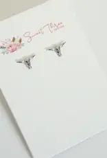 Sweet Three Designs Boho Bull Studs