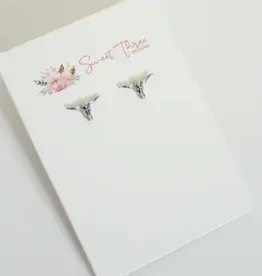 Sweet Three Designs Boho Bull Studs