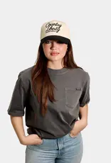 Country Liberty Two-Toned Cursive Script Hat
