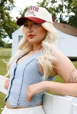 Country Liberty Two-Toned Country Classic Hat