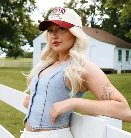 Country Liberty Two-Toned Country Classic Hat