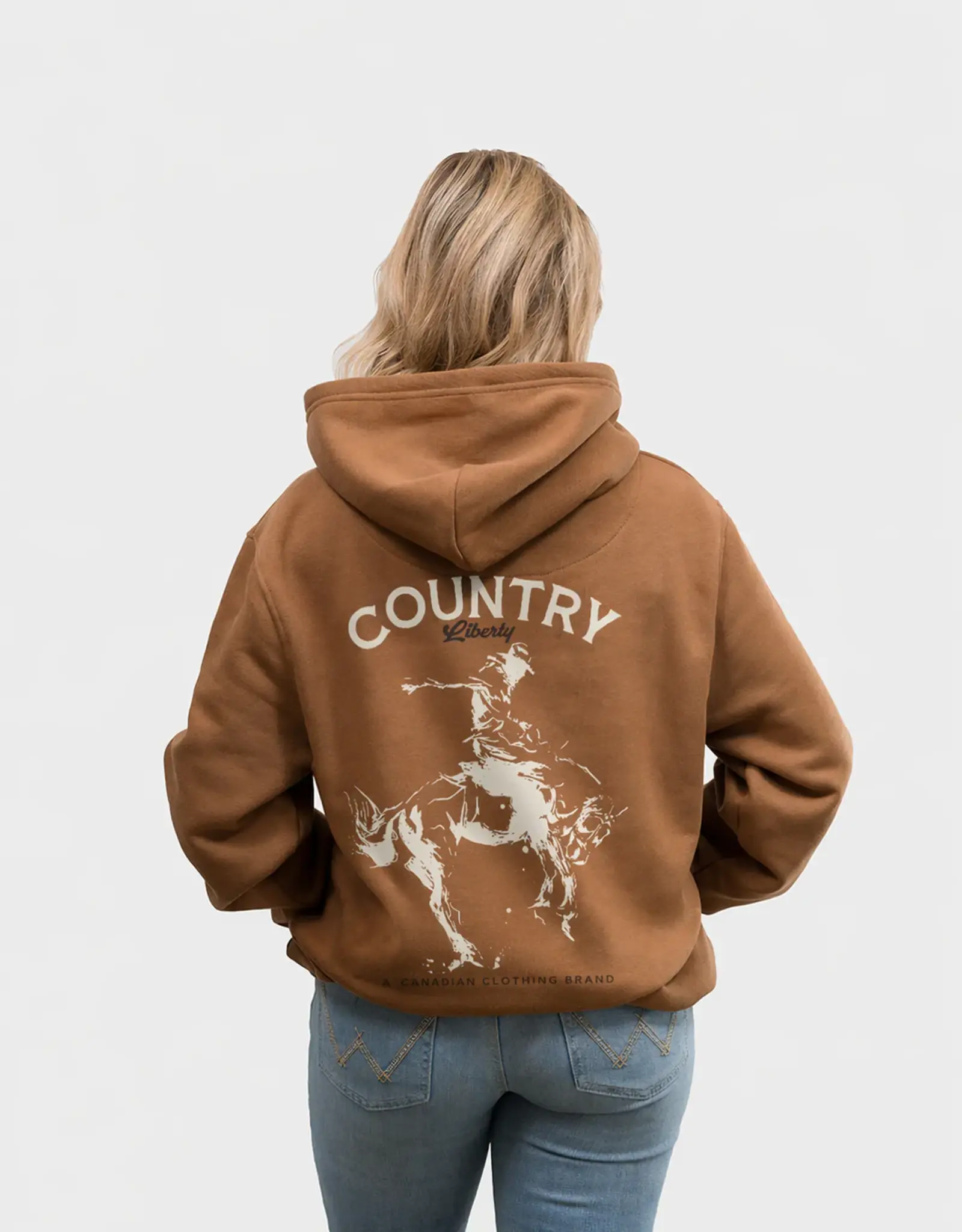Country Liberty Saddle Bronc Hoodie