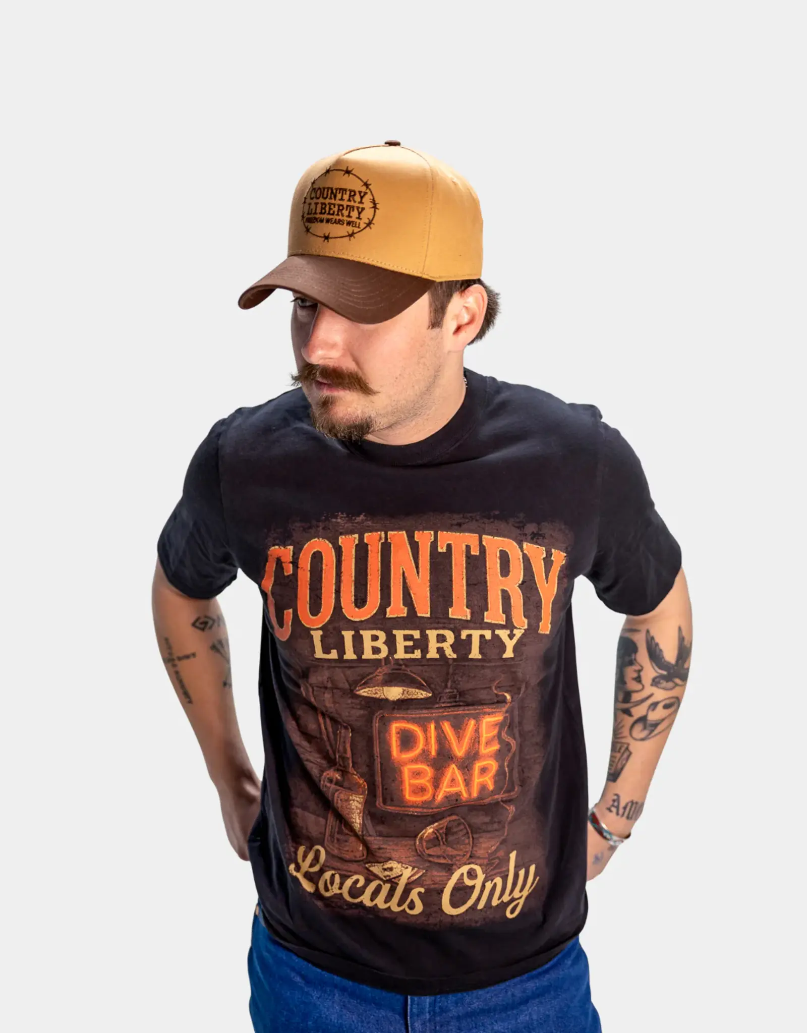 Country Liberty Locals Only Tee