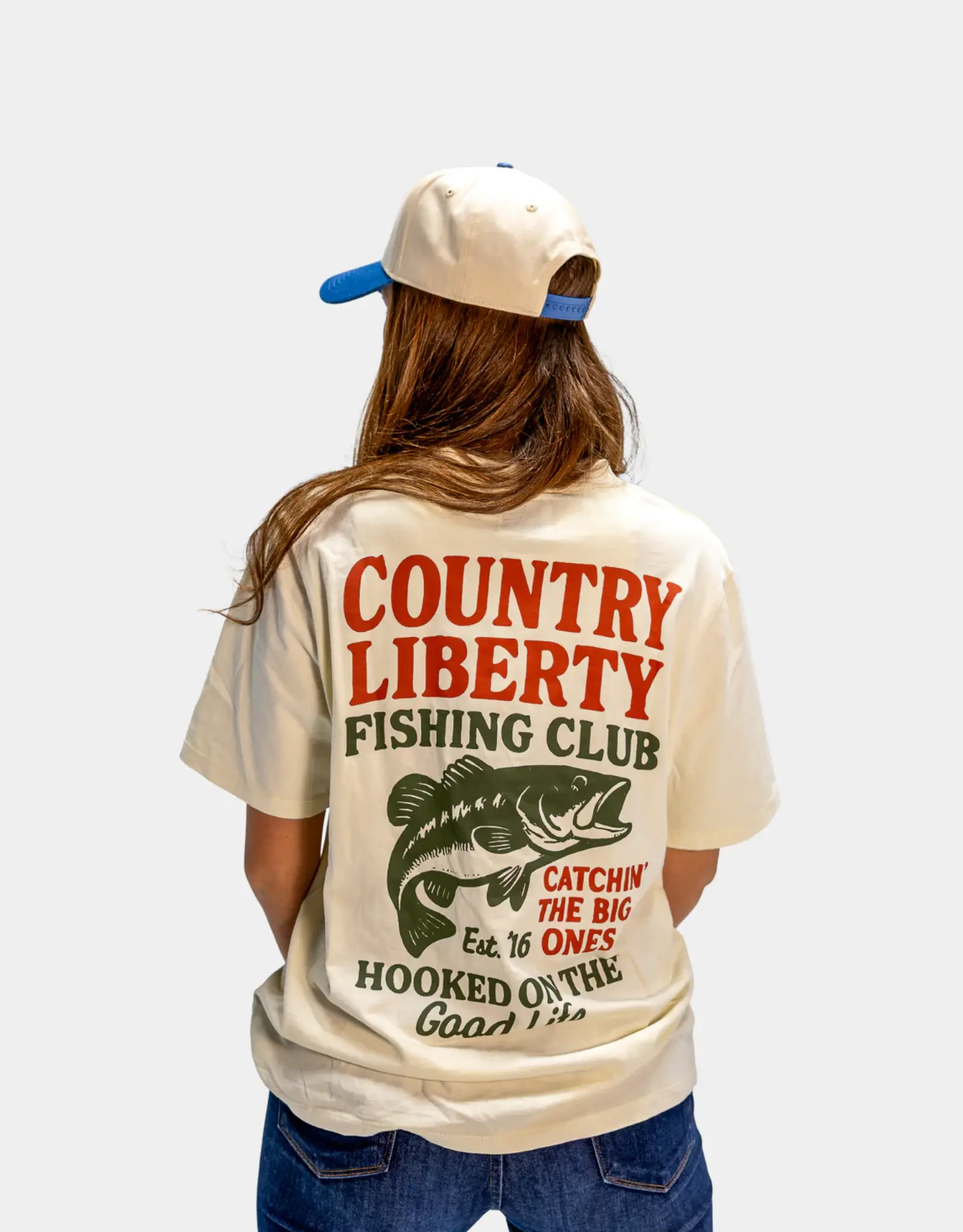 Country Liberty Hooked On The Good Life Tee