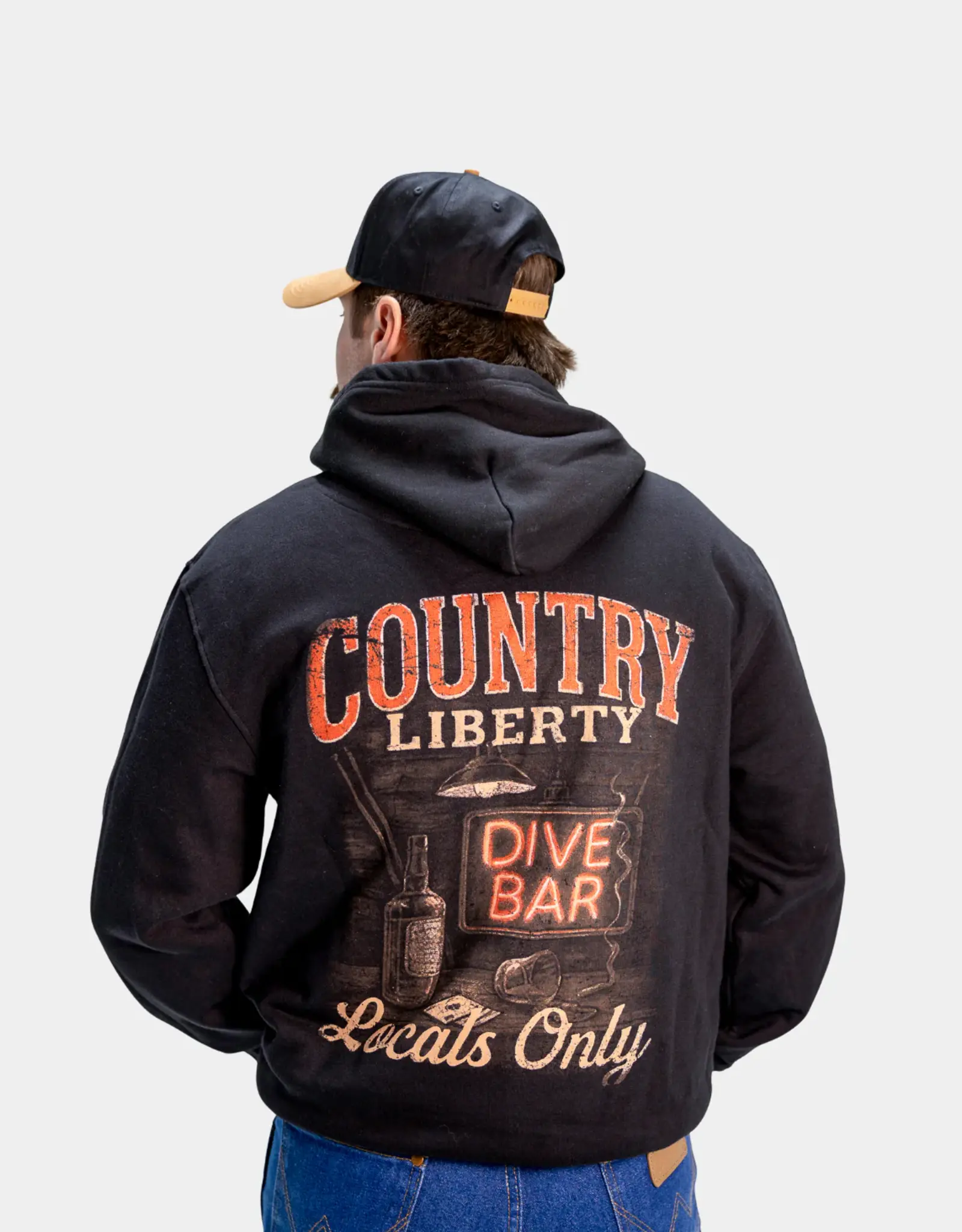 Country Liberty Locals Only Hoodie
