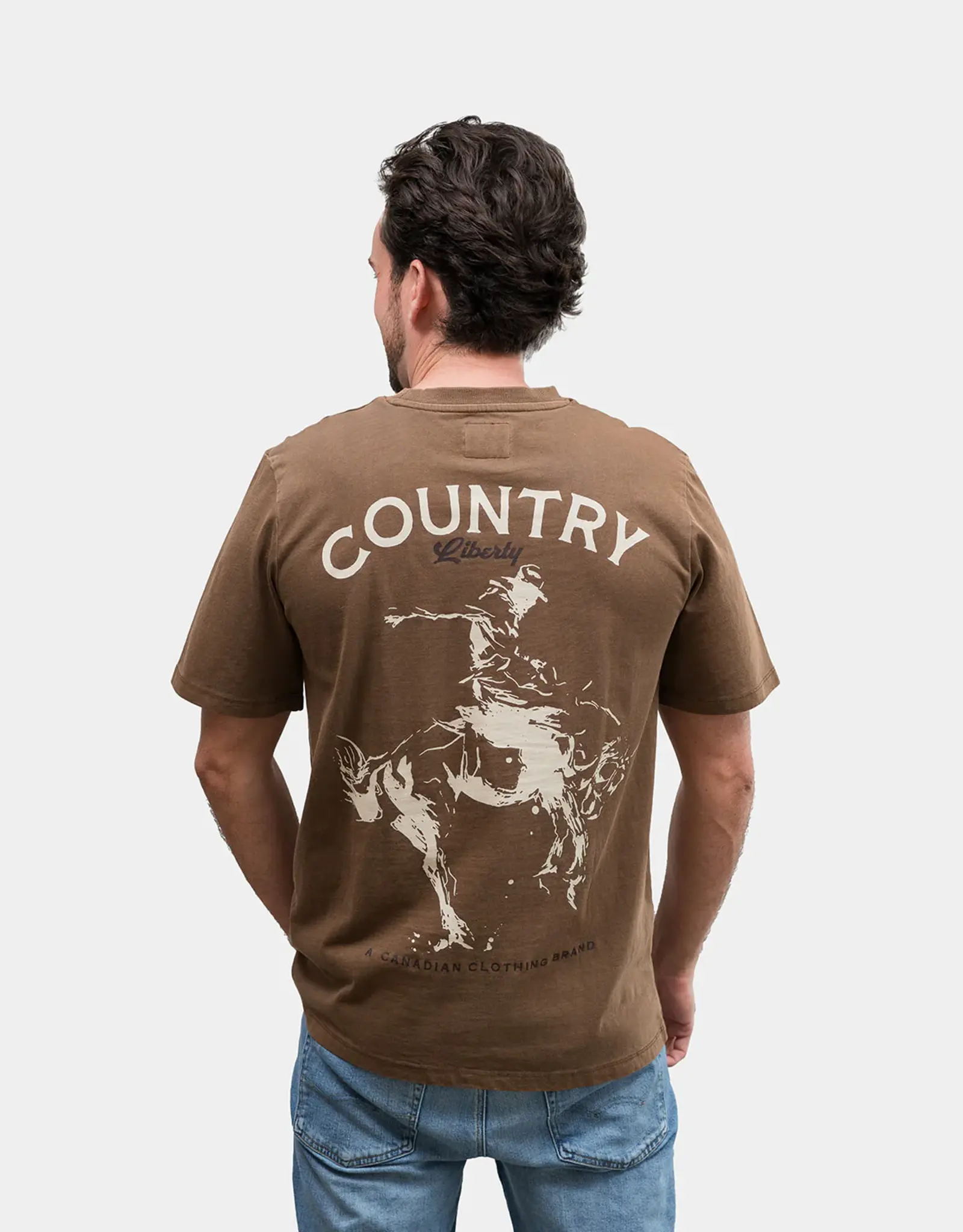 Country Liberty Saddle Bronc Tee