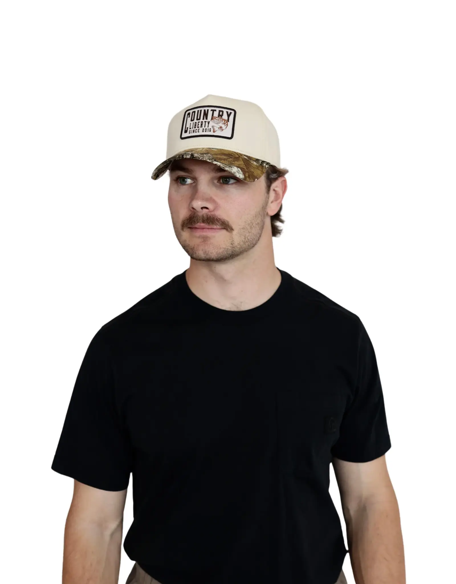 Country Liberty Two-Toned Reel It In Hat