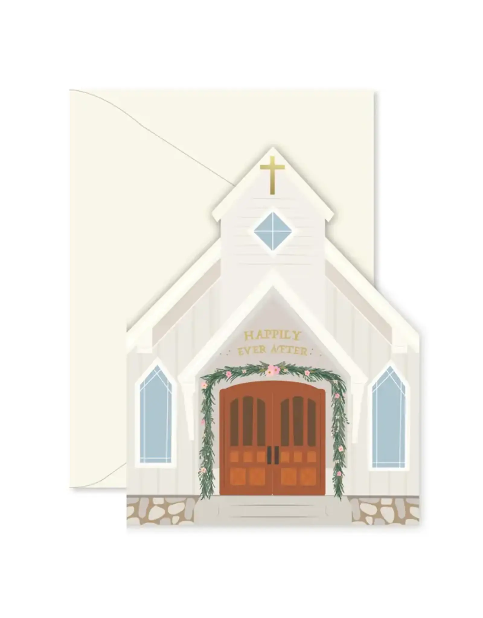 Ginger P. Designs Card, Wedding Chapel