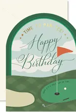 Ginger P. Designs Card, Time To Par