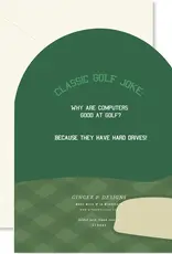 Ginger P. Designs Card, Time To Par