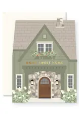 Ginger P. Designs Card, Home Sweet Home Green