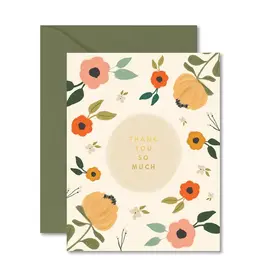 Ginger P. Designs Card, Blooming Thank You So Much