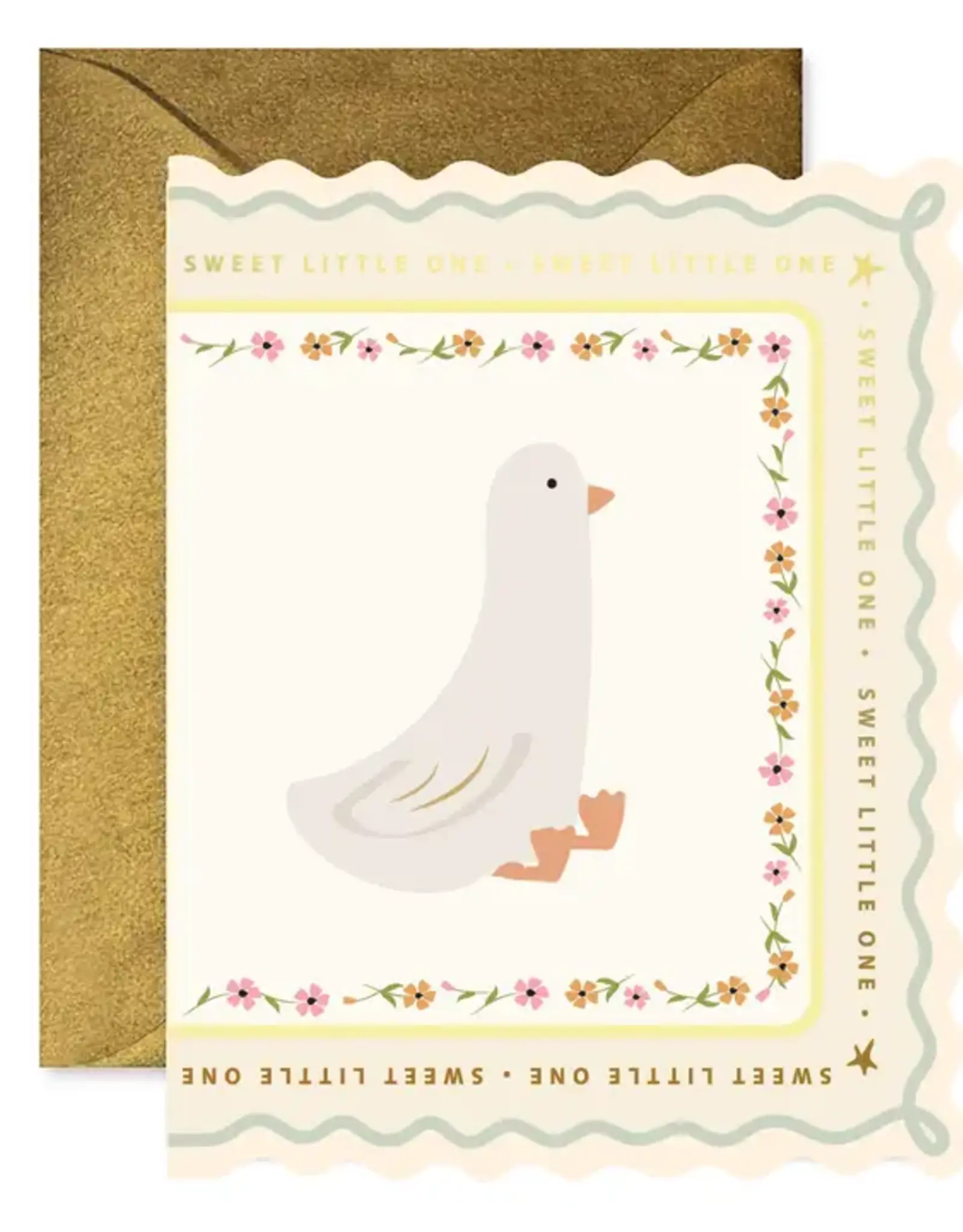 Ginger P. Designs Card, Sweet Little Goose
