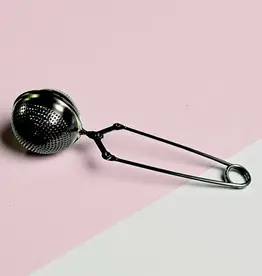 Bamboo Switch Stainless Steel Tea Strainer